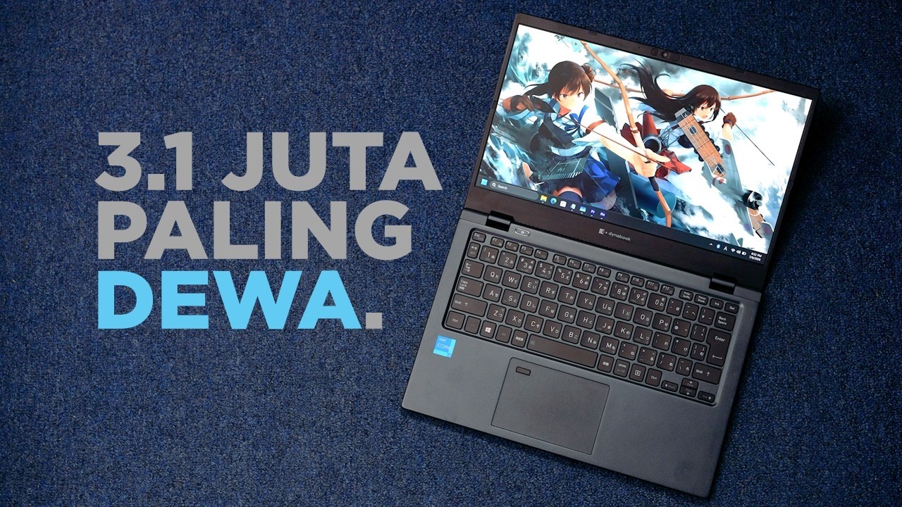 Laptop 3 JUTA Terbaik SEDUNIA. - Dynabook Portege X30L-J