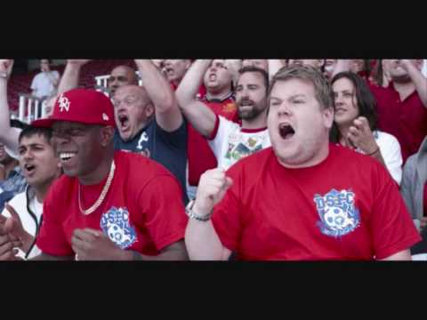 Official Dizzee Rascal ft James Corden - Shout For England