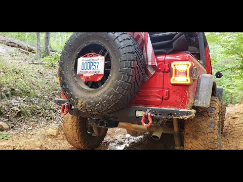 Wrangler JL Motobilt License Plate Relocation Mount Install and Review