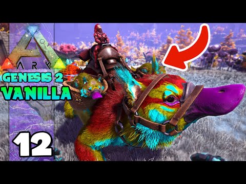 NASCIMENTO DOS PRIMEIROS BEBÊS E BABÁ MAEWING!!! ARK: GENESIS 2 (VANILLA) 12