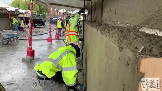 Shotcrete - Vertical Concrete Finishing - Training at Cement Masons & Plasterers Apprenticeship