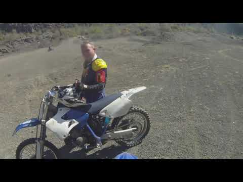 TOURING SCOTLANDS QUARRIES ON THE YZ,S ; )