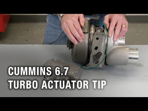 Cummins 6.7 Turbo Actuator Tip | Tech Tip