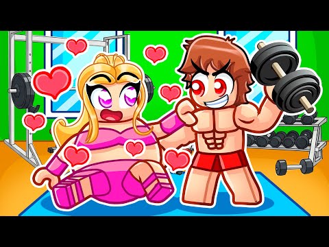 FAT And MUSCULAR FORBIDDEN LOVE In Roblox Snapchat...