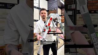 Aluminum double-sided stepladders PRO STARTUL (ST9941)