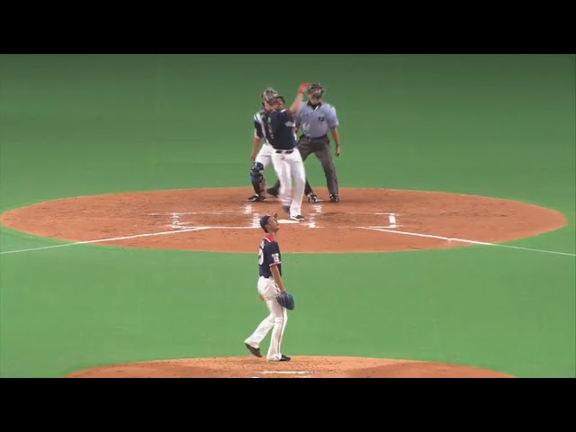【3回表】しっかりホームを踏んで先制!! バファローズ・マレーロの2ランホームラン!! 2017/8/6 F-Bs