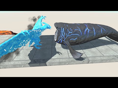Great War Monster Rodan Ice Vs All Monster Bloop Death run -Animal Revolt Battle Simulator