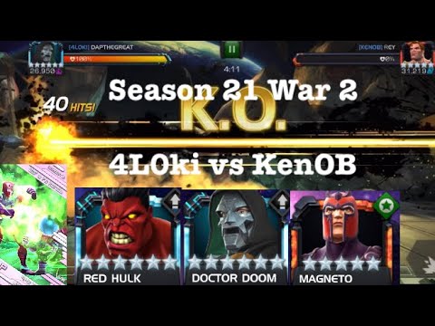 Season 21 War 2 - 4L0ki vs KenOB