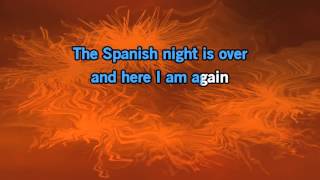 Engelbert Humperdinck The Spanish Night Is Over Karaoke