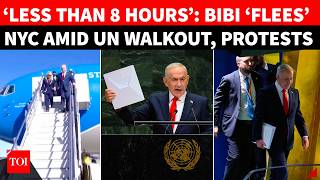 BREAKING: Netanyahu 'FLEES' U.S. After Cutting Short His Trip Amid Arrest Call & UN Humiliation