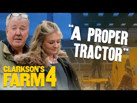 Harriet Uses Jeremy's Tractor For The First Time | Clarkson’s Farm Season 4