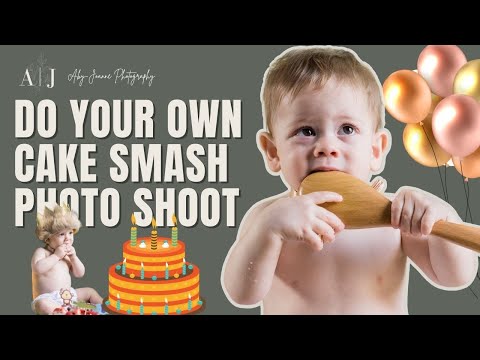 How To Do A First Birthday Cake Smash Photo Shoot | BEHIND THE SCENES