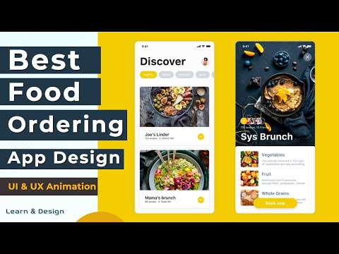 Food Ordering Mobile App Design | Best UI UX Inspiration in 2021
