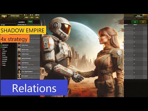 Shadow Empire | Relations - How keep your leaders happy