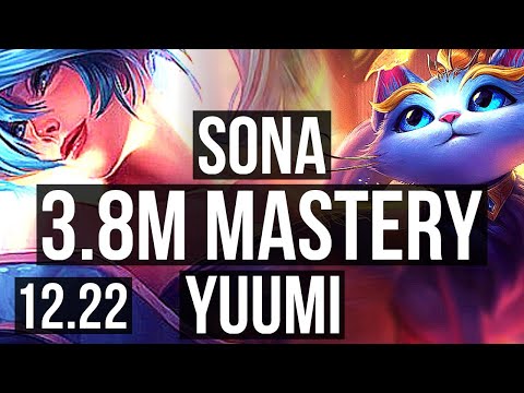 SONA & Lucian vs YUUMI & Xayah (SUP) | 3.8M mastery, 1400+ games, 4/3/27 | EUW Master | 12.22