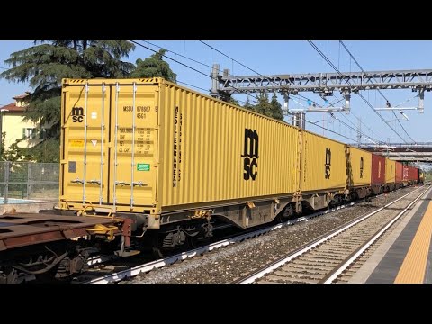IL PRIMO TRENO DI CONTAINER MARITTIMI DA BOLOGNA A SAN FERDINANDO!