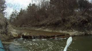 preview picture of video 'Kayaking Finger Lakes, Boone County, Missouri'