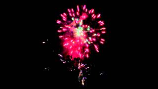 July 4, 2012 fireworks at Roscoe's in Tuxedo, North Carolina part 1