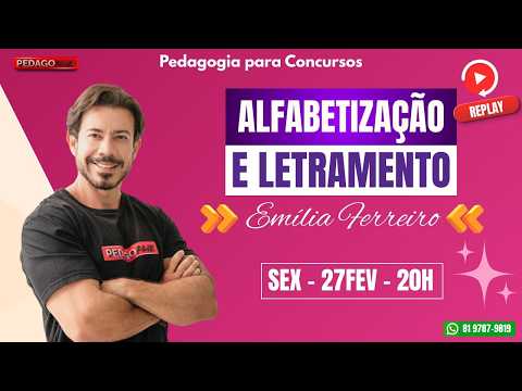 Alfabetização e Letramento 2026 | Emília Ferreiro para Concursos
