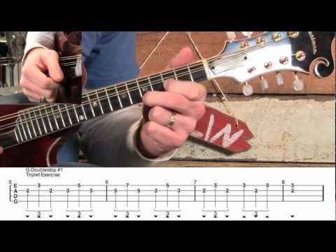 Mandolin Doublestop Exercise- Patterns for Fills/Tremolo!