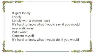Chris Isaak - Lonely With a Broken Heart Lyrics