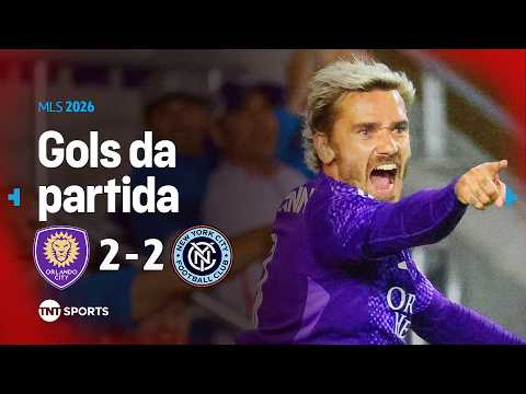O GRIEZMANN TÁ VOANDO NA MLS! ORLANDO CITY 2X2 NEW YORK CITY | GOLS DA PARTIDA