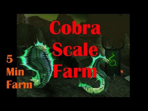 5 Minute WoW Gold farm - Cobra Scale (Crafting)
