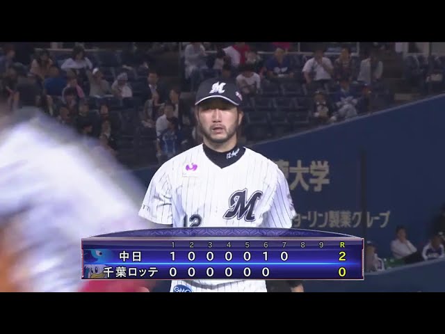 【7回表】マリーンズ・石川 粘りのピッチングで味方の反撃を待つ!! 2017/6/6 M-D