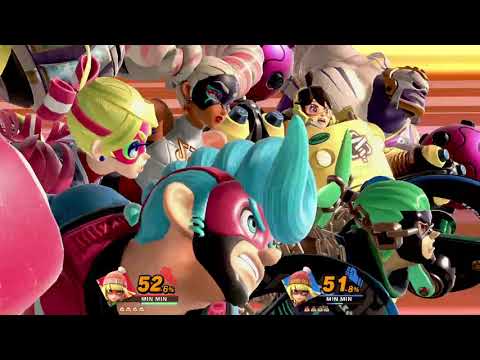 Super Smash Bros. Ultimate: Min Min First Impression Feat. Final Smashes!
