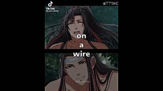 Download lagu ⚠Two birds...one a wire😳 #mdzs #modaozushi #weiying #weiwuxian #lanzhan #mxtx mp3