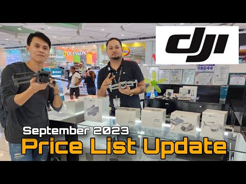 DJI Price List Update September 2023, DJI OSMO Action Series / DJI MINI  / DJI AIR / DJI MAVIC DRONE
