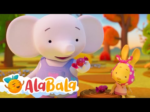 Tina și Tony -  Mâncătorul de bomboane 🍬 Desene animate AlaBaLa pentru Copii