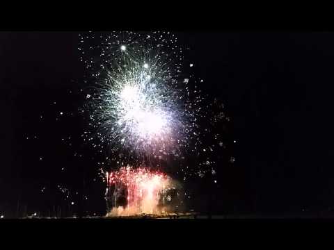 Spettacolo pirotecnico sul mare 2014 a Senigallia