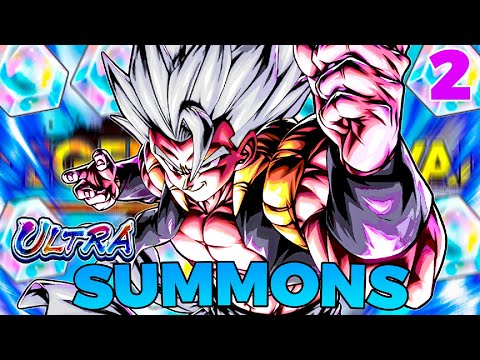 OUTRA SUMMON INCRÍVEL! SUMMONS NO NOVO GOGETA BLUE ULTRA PARTE 2 | Dragon Ball Legends