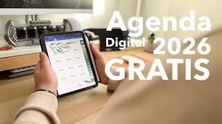 Agenda Digital 2026 para GOODNOTES ☁️ (GRATIS & Aesthetic) 🗓