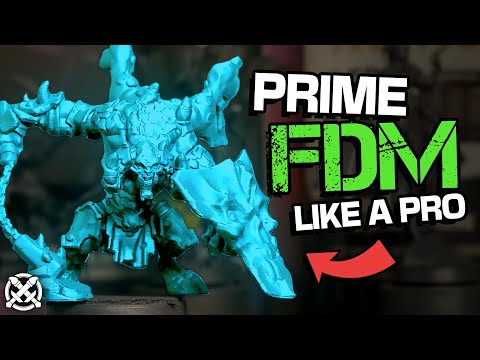 How to PRIME FDM Minis PERFECTLY! | My 3 Favorite Methods