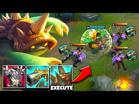 RAMMUS, BUT IF YOU ATTACK ME YOU GET EXECUTED (COLLECTOR BUILD)