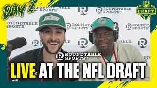 🚨 NFL Draft 2026 Day 2 LIVE Reaction From Radio Row in Pittsburgh