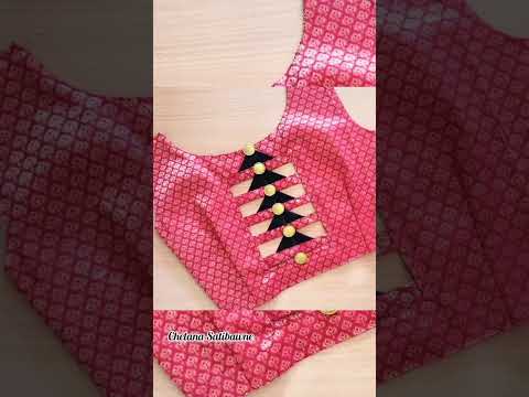 Trending blouse sleeve & blouse ki design#blouse #ytshorts #shorts #chetana