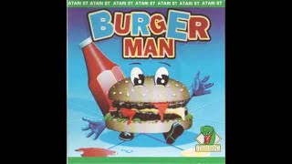 Burger Man / Atari ST / 1991 / Byte Back / Gameplay
