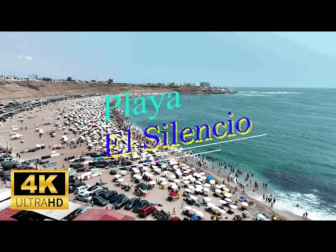 Playa el Silencio, Punta Hermosa - Lima Perú - Tour Drone Video 4K ProRes 422 HQ