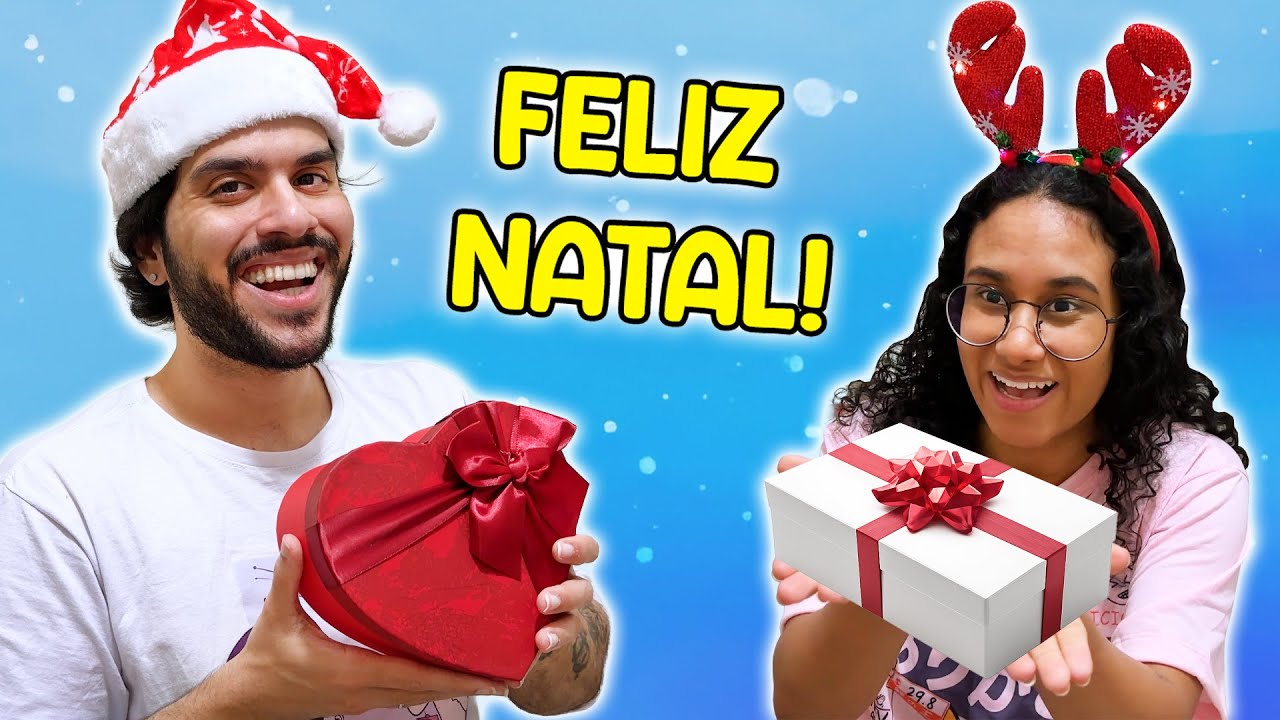 TROCANDO PRESENTES DE NATAL! - 2025