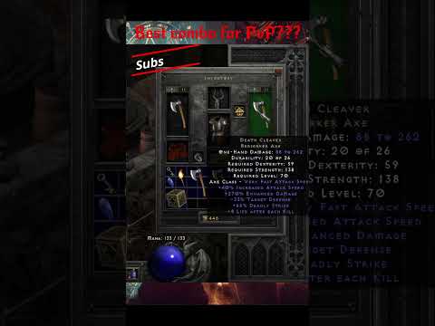 Best Combo for WW Barb??? #retrogaming #d2rseason2 #actionrpg #diablo2r #diablofans