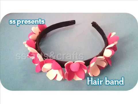 DIY/ How to make Kids Head band making at home//Kids Hair accessories