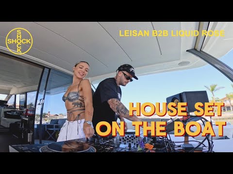 LEISAN b2b LIQUID ROSE Live @ Huntington Beach / House DJ Mix [4k]  by SHOCK OC