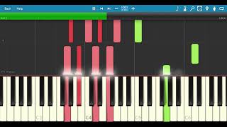 Ben Folds Five - Your Most Valuable Possession - Synthesia Piano tutorial
