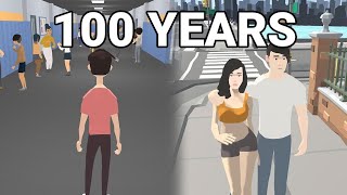BIRTH TO DEATH π | 100 Years Life Simulator #trending #gaming