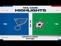 NHL Highlights | Blues vs. Stars - March 2, 2025