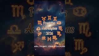 Previsões para 2026 - Leão, Virgem, Libra e Escorpião #shorts