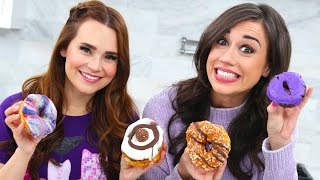 Tasting Weird Donuts w/ Rosanna Pansino